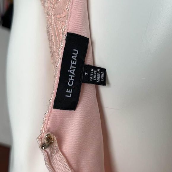 Le Chateau Girls Ballerina Pink Tulle Dress 7 - Picture 3 of 3